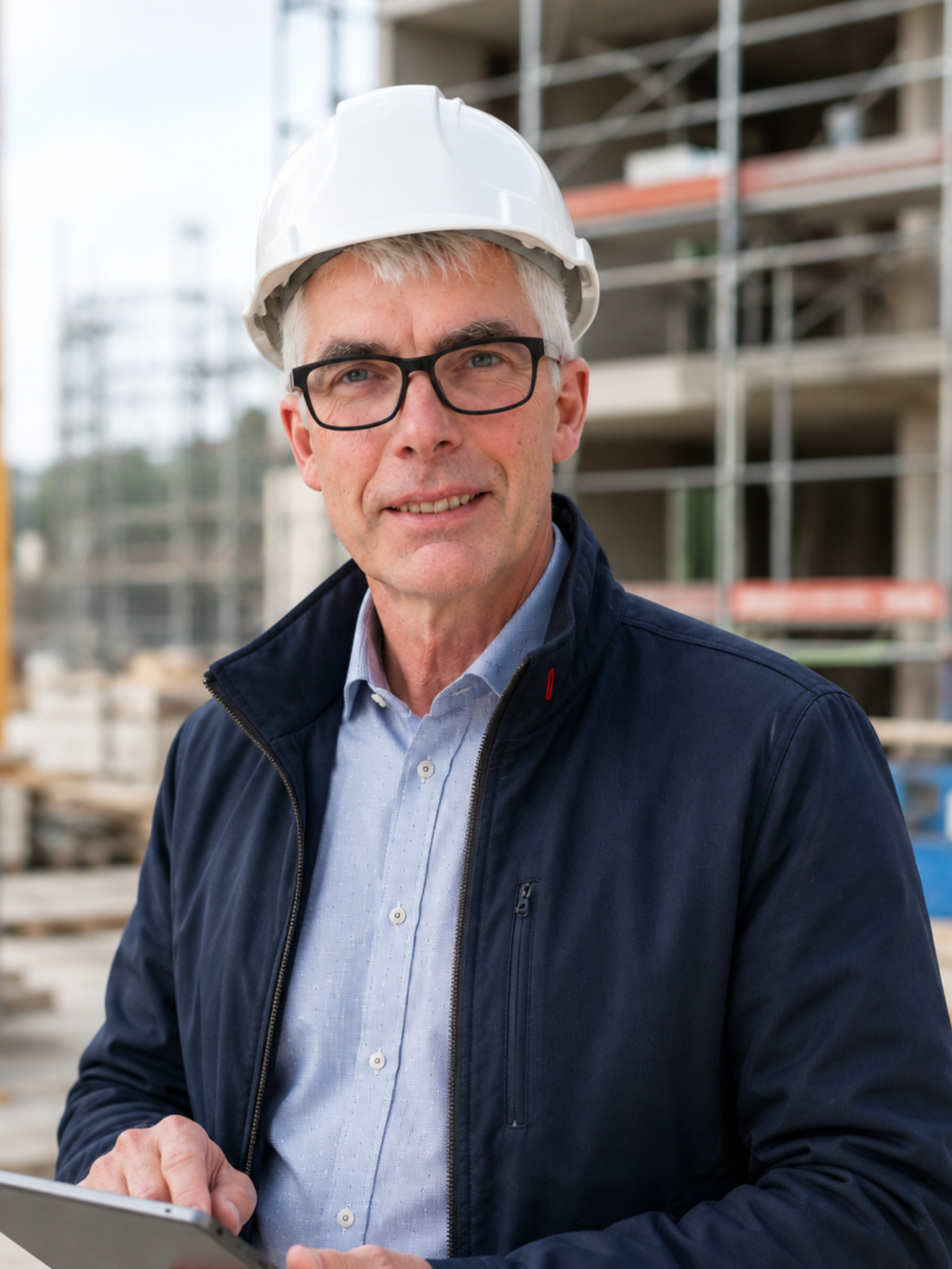 Uwe Gudat, Geschäftsführer der Gudat-Bau GmbH